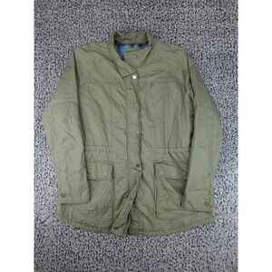 Toad&Co Backstory Jacket Mens XL Olive Green Good Organic Cotton Utility Field